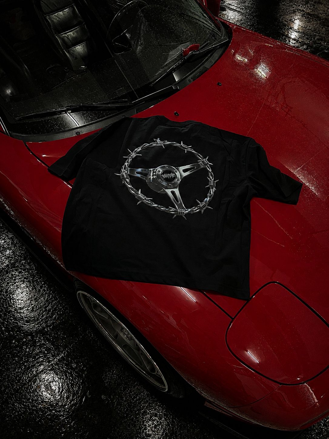 NO MERCY — OVERSIZED TEE