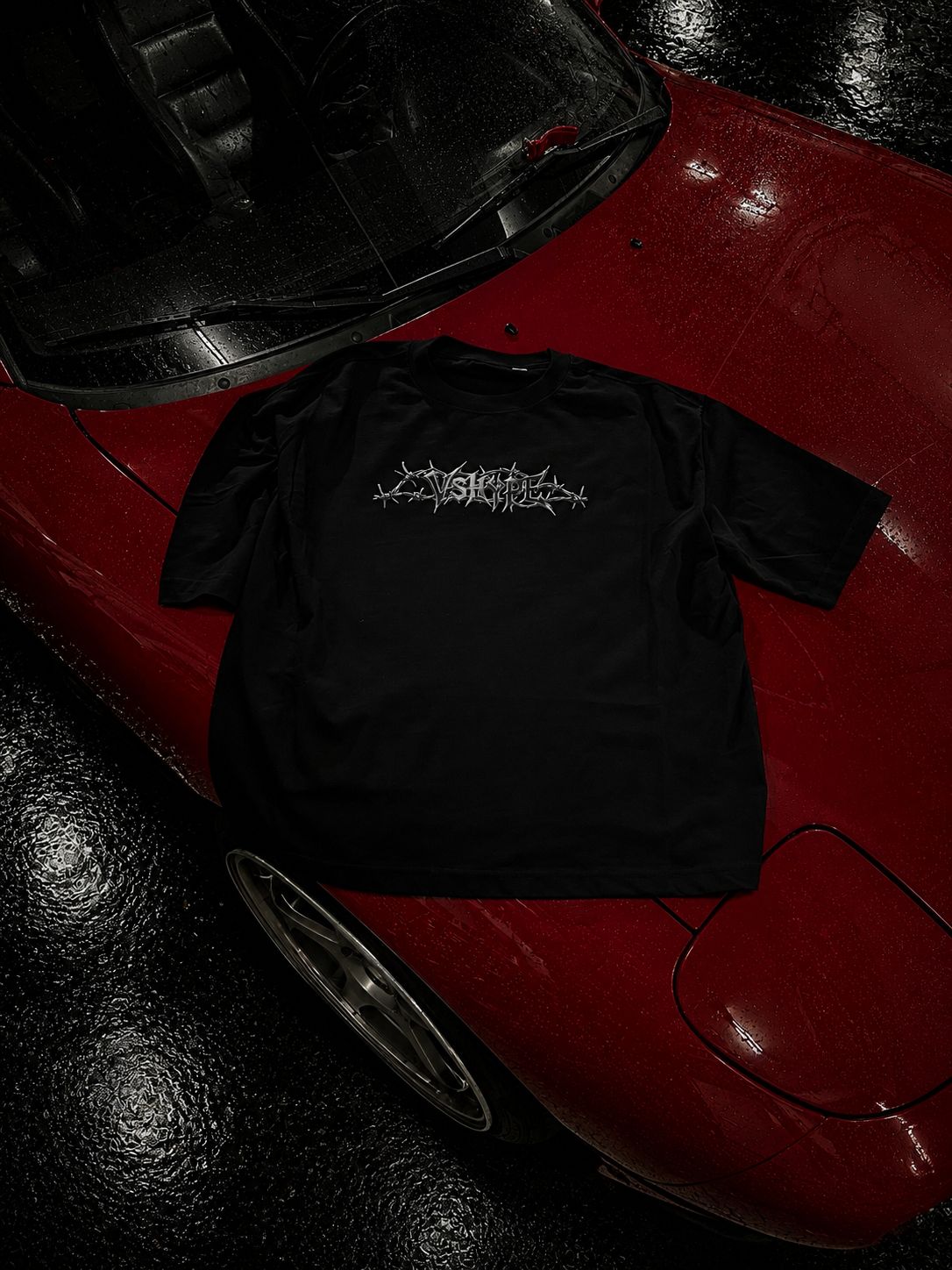 NO MERCY — OVERSIZED TEE