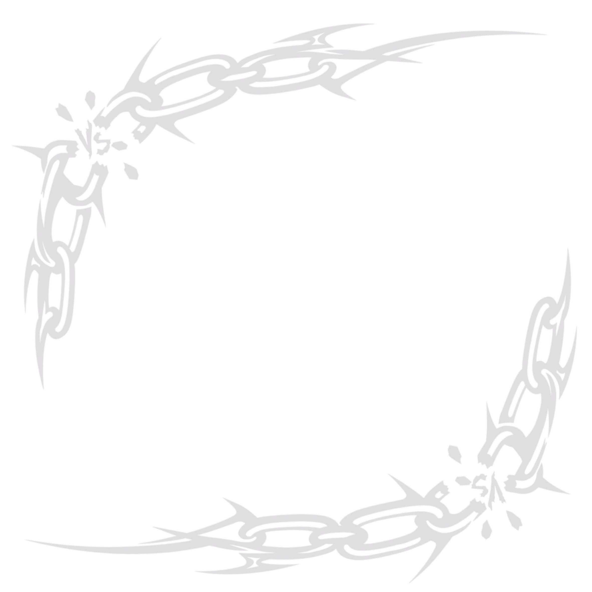 " STICKERS CHAIN MIRRORS "